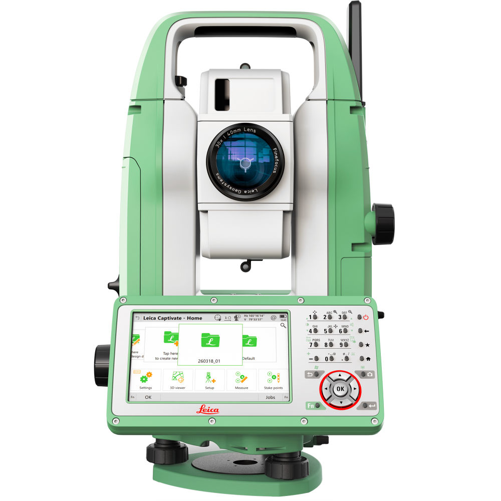 Тахеометр Leica TS10 R500 5ʺ