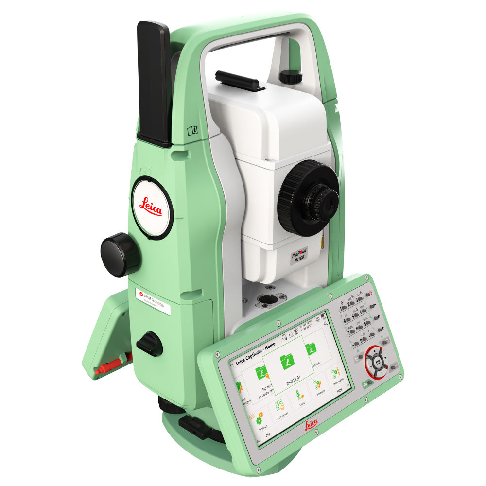 Тахеометр Leica TS10 R1000 3ʺ