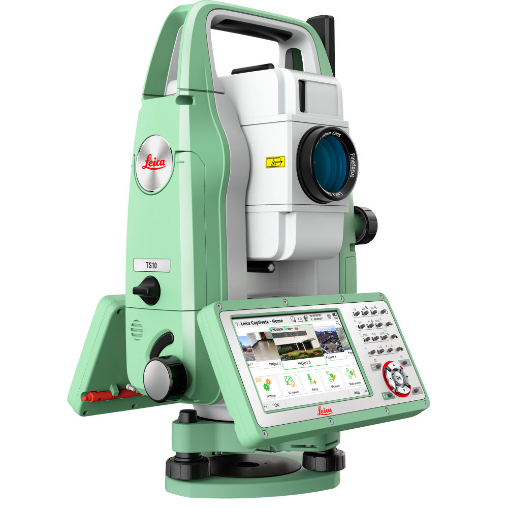Тахеометр Leica TS10 R1000 3ʺ